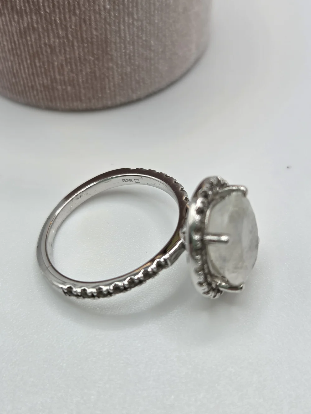 Moon Magic Sterling Silver And Moonstone Size 7